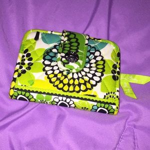 Vera Bradley wallet in Lime's up